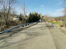 Remont mostu w miejscowości Wołowiec