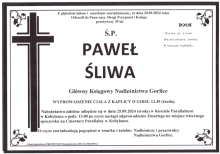 Nabożeństwo żałobne Ś.P. Pawła Śliwy